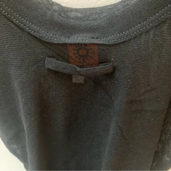 Jean Paul Gaultier Soleil Rare Vintage Black Mesh Tank Top XS - Picture 5 of 7